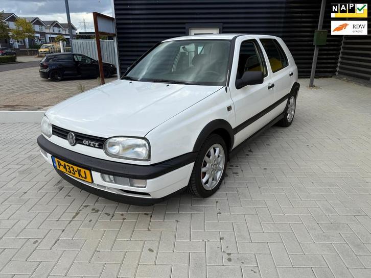 Volkswagen Golf 2.0 GTI *NETJES* NWE APK!, Auto's, Volkswagen, Bedrijf, Golf, Airconditioning, Startonderbreker, Benzine, Euro 1