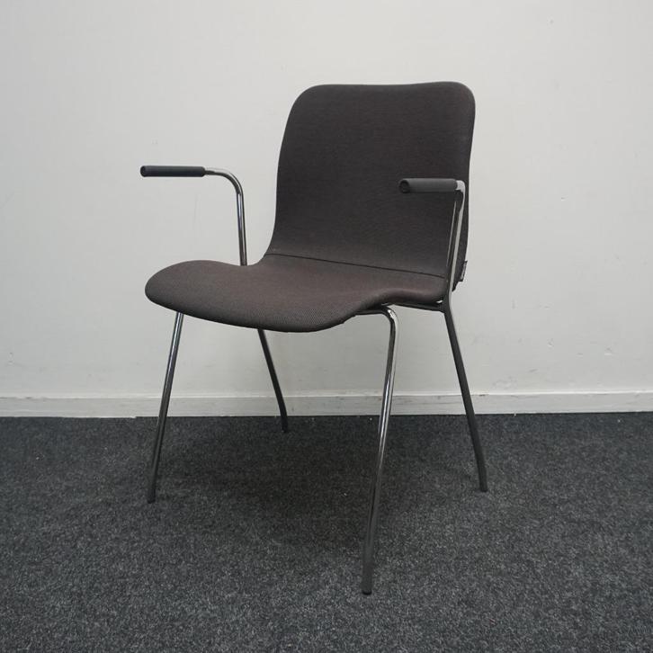 Offecct Cornflake Vergaderstoelen | Bruin | Eetkamerstoelen, Huis en Inrichting, Stoelen, Gebruikt, Vijf, Zes of meer stoelen