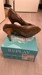 Replay hakken/peeptoe pumps maat 40, Ophalen of Verzenden, Zo goed als nieuw