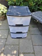Lade kast kunststof, Huis en Inrichting, Ophalen of Verzenden, Zo goed als nieuw, 3 of 4 laden, Minder dan 100 cm