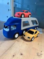 Vrachtwagen met oplegger ( Little tikes  ), Kinderen en Baby's, Speelgoed | Speelgoedvoertuigen, Ophalen of Verzenden, Zo goed als nieuw