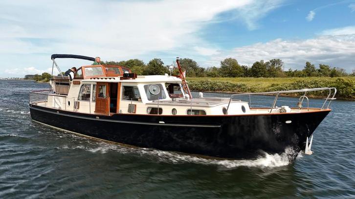 Gillissen Rondspant Trawler 13.50 AK (bj 1974), Watersport en Boten, Motorboten en Motorjachten, Gebruikt, 12 meter of meer, Overige brandstoffen