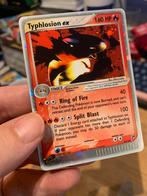 Typhlosion ex 99/100, Verzenden, Zo goed als nieuw, Losse kaart, Foil