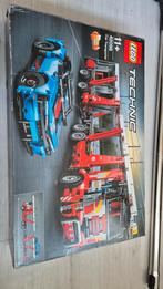 Lego Technic 42098 Autotransporter, Ophalen of Verzenden, Zo goed als nieuw, Complete set, Lego