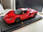 Hotwheels Elite Ferrari Enzo 1:18 Limited Edition modelauto, Hobby en Vrije tijd, Modelauto's | 1:18, Zo goed als nieuw, Auto