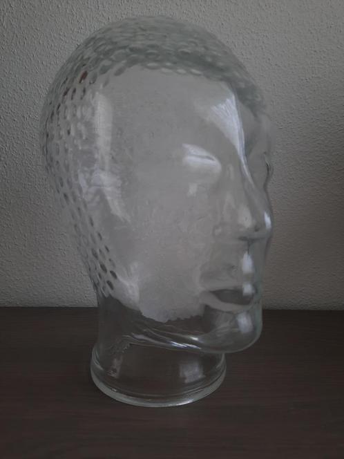 glazen hoofd, Antiek en Kunst, Kunst | Designobjecten, Ophalen of Verzenden