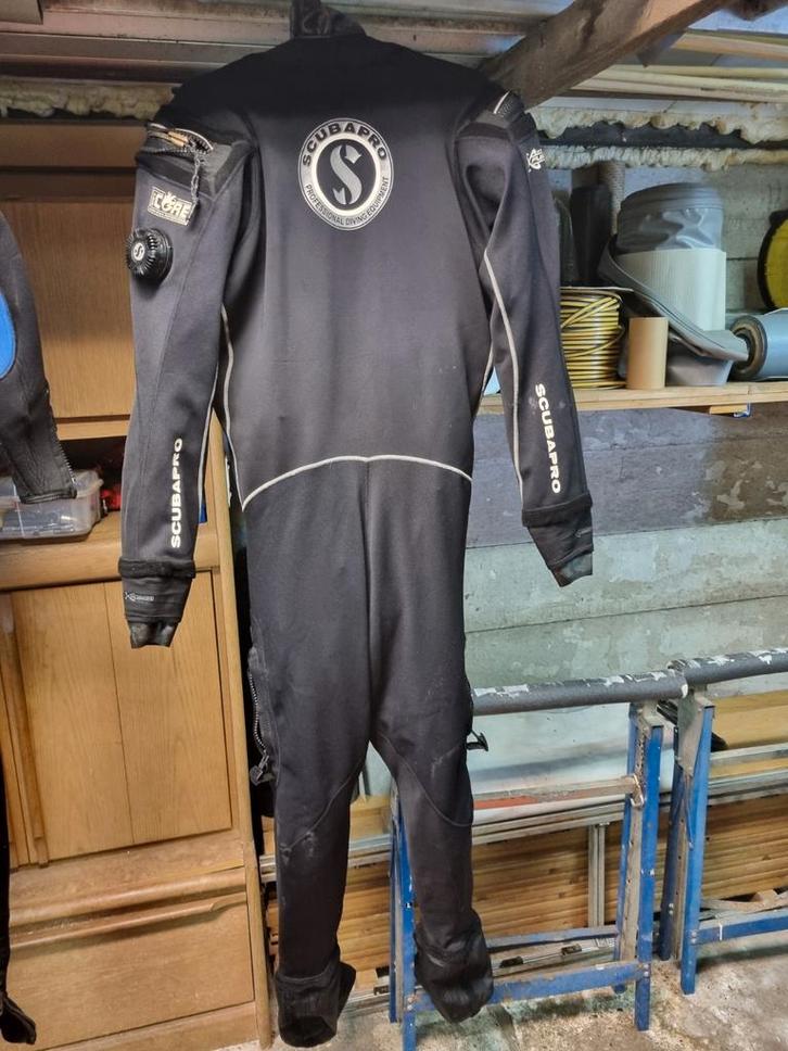 Droogpak scubapro xxl/xxxl met dik whites onderpak, Watersport en Boten, Duiken, Gebruikt, Duikpak, Ophalen of Verzenden