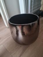 Bronze grote pot NIEUW, Tuin en Terras, Bloempotten, Steen, Rond, Ophalen, 25 tot 40 cm