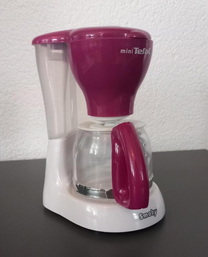 Smoby mini Tefal koffiezetapparaat koffiezetter speelgoed, Kinderen en Baby's, Speelgoed | Speelkeukens, Zo goed als nieuw, Speelkeuken-accessoire
