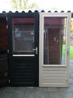 Buiten deuren 2x, Doe-het-zelf en Verbouw, Deuren en Horren, Ophalen, Gebruikt, 80 tot 100 cm, Buitendeur