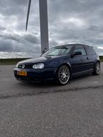 ‼️MOET WEG‼️Volkswagen Golf 1.8 20V 110KW 1999 Blauw, Auto's, Volkswagen, 1206 kg, Zwart, 4 cilinders, Blauw