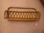 Wandrek bamboe/ rotan, Huis en Inrichting, Woonaccessoires | Wandplanken en Boekenplanken, Ophalen of Verzenden, Zo goed als nieuw