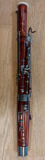 Fagot, Fagottino Moosmann, Ophalen of Verzenden, Gebruikt, Houtblazer, Met koffer of draagtas