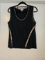 Burberry zwarte top met xl, Verzenden, Zwart, Maat 46/48 (XL) of groter, Zo goed als nieuw
