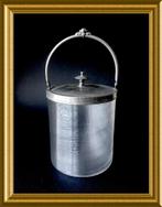 Antieke koekjespot van Fries draadglas, Ophalen of Verzenden