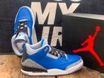 JORDAN 3 retro VARSITY ROYAL CEMENT US 9/ EU 42,5, Overige kleuren, Air Jordan, Nieuw, Ophalen of Verzenden