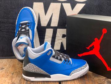 JORDAN 3 retro VARSITY ROYAL CEMENT US 9/ EU 42,5 beschikbaar voor biedingen