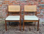 Twee vintage, design stoelen. Eetkamerstoelen Topform, Huis en Inrichting, Stoelen, Ophalen, Twee, Topform