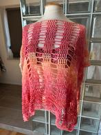 Gehaakte zomerponcho/top, Nieuw, Zonder mouw, Ophalen of Verzenden, Roze