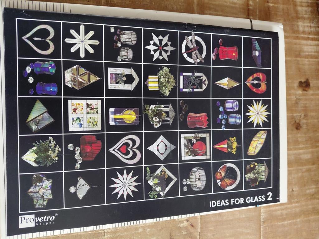 Glas in Lood Patroonboeken - Inspiratie & Ontwerp, Ophalen of Verzenden, Overige onderwerpen