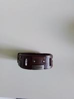 Leren heren armband fossil, Nieuw, Leer, Bruin, Ophalen