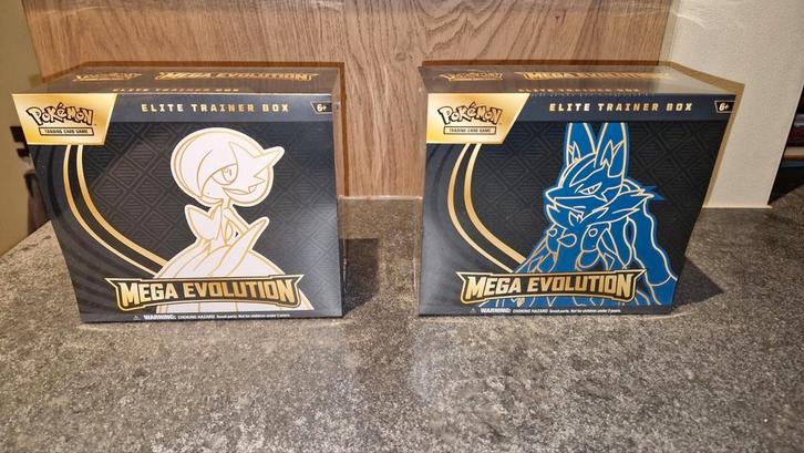 Pokemon Mega Evolutions Elite Trainer Box Sealed, Hobby en Vrije tijd, Verzamelkaartspellen | Pokémon, Nieuw, Ophalen of Verzenden