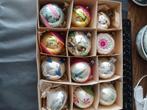 te koop per stuk oude glazen kerstballen 12 stuks, Diversen, Kerst, Ophalen of Verzenden, Gebruikt