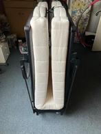 Opklapbed, Ophalen, 90 cm, Eenpersoons, Bruin