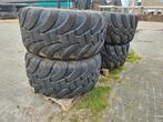 Kieperbanden 650/55R26.5 op velg, Ophalen