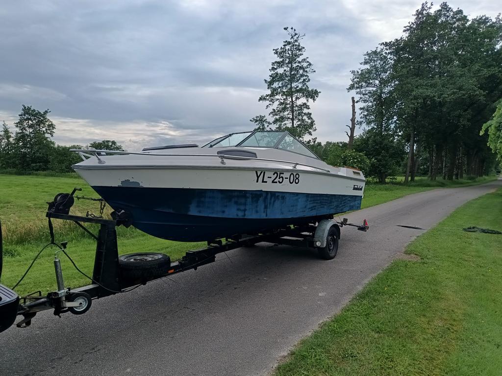 Speedboot, Watersport en Boten, Speedboten, Gebruikt, 3 tot 6 meter, Benzine, 120 tot 200 pk, Polyester, Binnenboordmotor, Ophalen