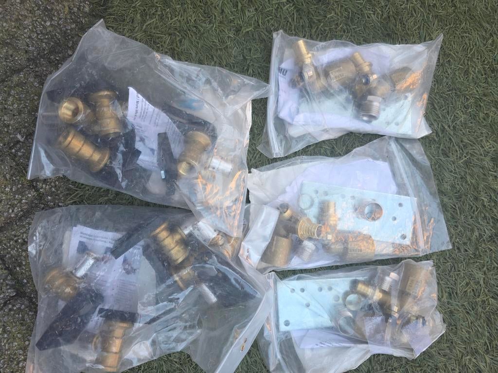 Rehau Rautitan klemverbindingsset+VHS MultiPress, Ophalen of Verzenden, Minder dan 60 cm, Overige typen, Minder dan 30 cm