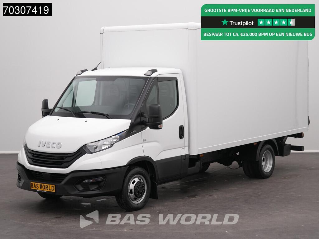 Iveco Daily 35C16 Laadklep Dubbellucht 160PK Bakwagen Airco, Auto's, 2680 kg, Stof, Gebruikt, Euro 6