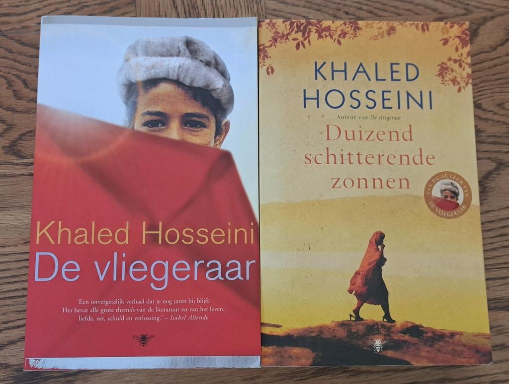 Khaled Hosseini: De vliegeraar & Duizend schitterende zonnen, Boeken, Romans, Ophalen of Verzenden, Gelezen, Khaled Hosseini
