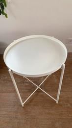 Ikea tafel met dienblad, Ophalen of Verzenden, Zo goed als nieuw, 75 cm of meer, 60 cm of meer