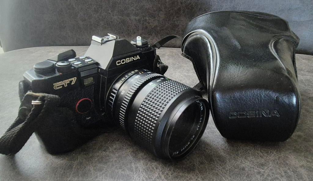 Cosina CT7 Analoge Spiegelreflexcamera Jaren '80, Ophalen of Verzenden, Gebruikt, Spiegelreflex, Overige Merken