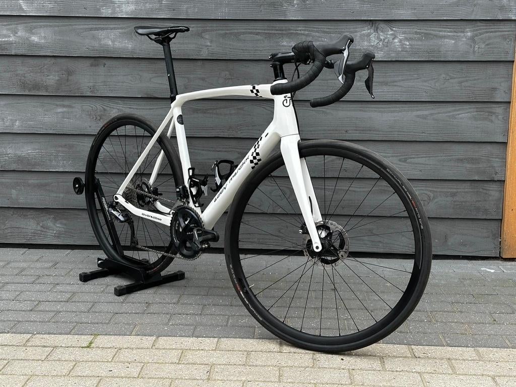 Eddy Merckx Lavaredose 68 Disc, size 58 cm, Ultegra Di2 ., Fietsen en Brommers, Fietsen | Racefietsen, 28 inch, Carbon, Zo goed als nieuw