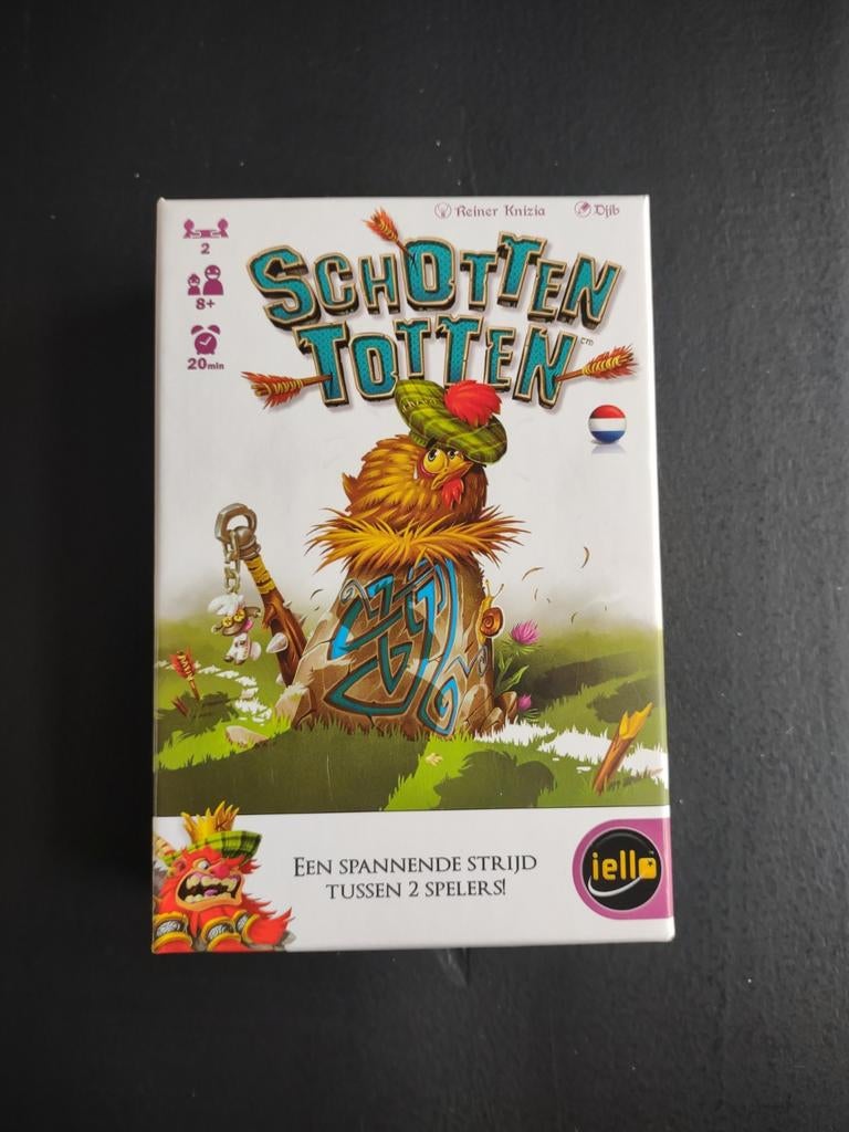 Schotten Totten - NL kaartspel van Iello, Een of twee spelers, Ophalen of Verzenden, Zo goed als nieuw, Iello