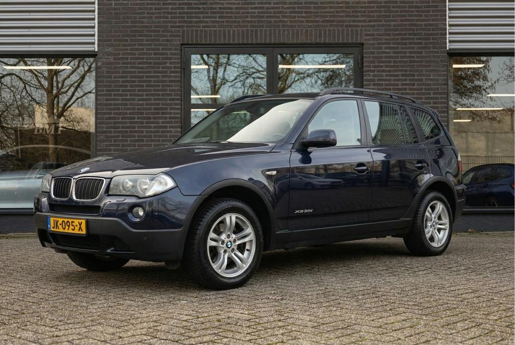 BMW X3 E83 2.0d High Executive / Pano / Deal! (bj 2010), Auto's, Automaat, 15 km/l, 2000 kg, Blauw