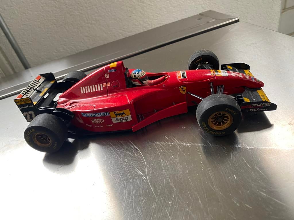 Ferrari 412 T2, Ophalen of Verzenden, Zo goed als nieuw, Bburago