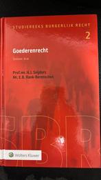 Goederenrecht, Boeken, Verzenden, Zo goed als nieuw