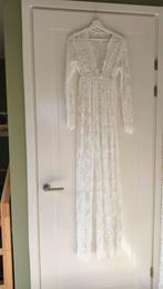 Witte kanten zwangerschapsjurk M voor fotoshoot, Trouwjurk, Wit, Ophalen of Verzenden, Onbekend