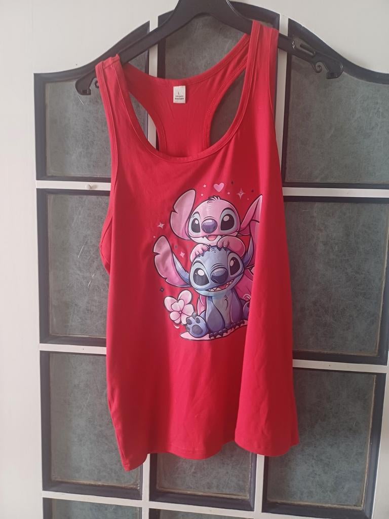 Haltershirt / top Stitch rood, maat L, Maat 42/44 (L), Ophalen of Verzenden, Zo goed als nieuw, Zonder mouw