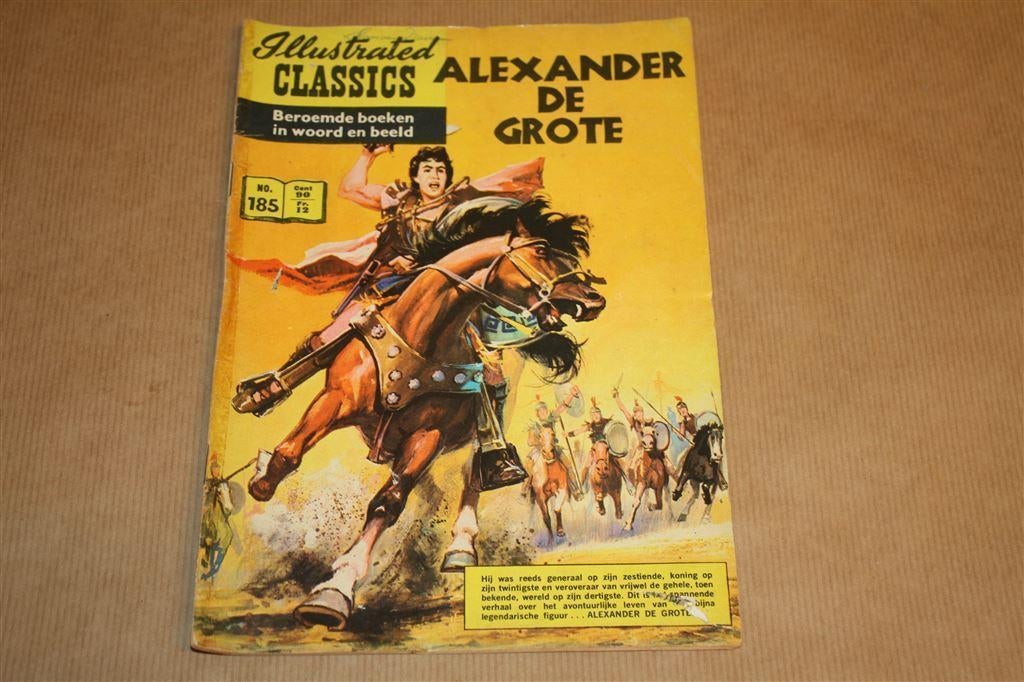 Alexander de Grote - Illustrated Classics - 1966, Boeken, Stripboeken, Eén stripboek, Ophalen of Verzenden, Gelezen