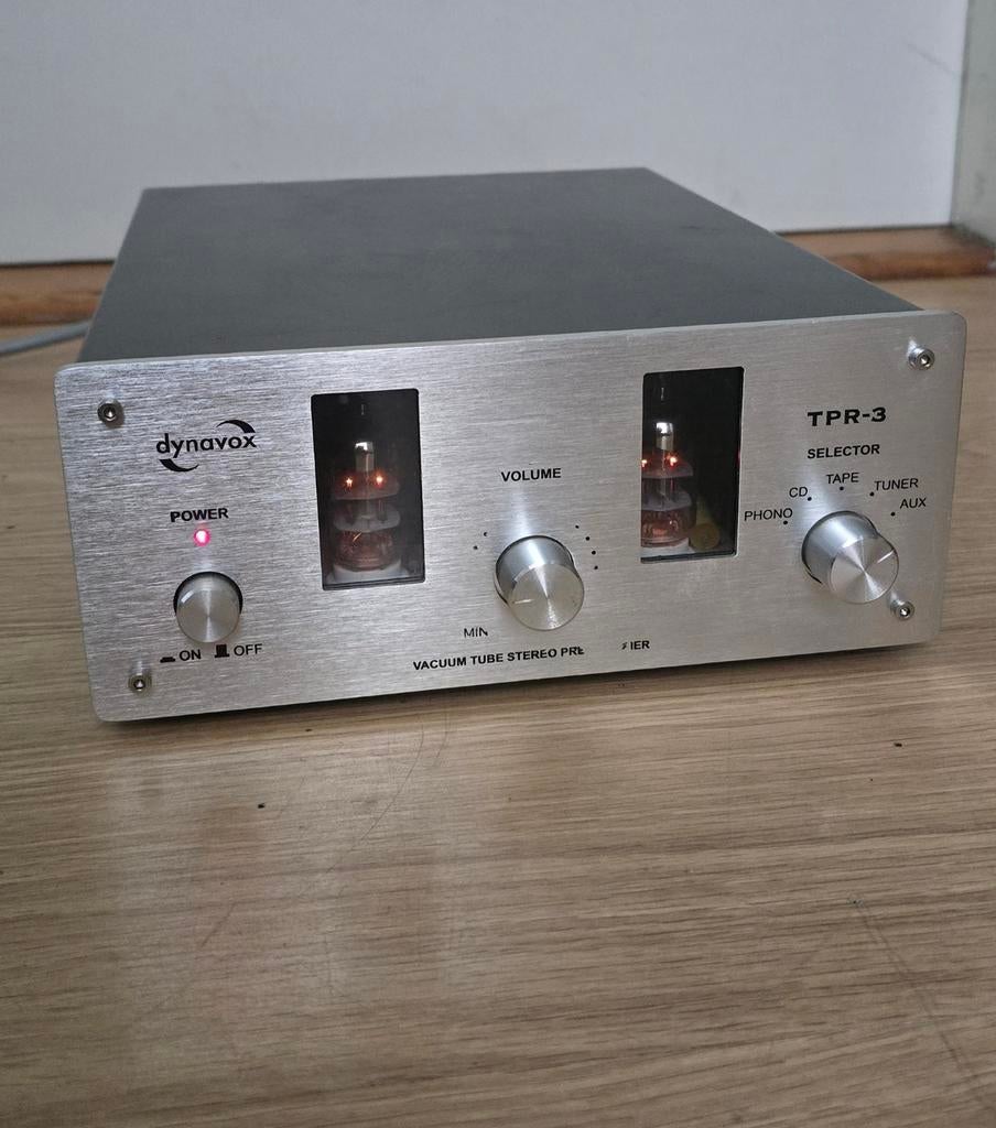 Dynavox TPR-3 Voorversterker - Buizen Voorversterker, Ophalen of Verzenden, Gebruikt, Stereo, Overige merken