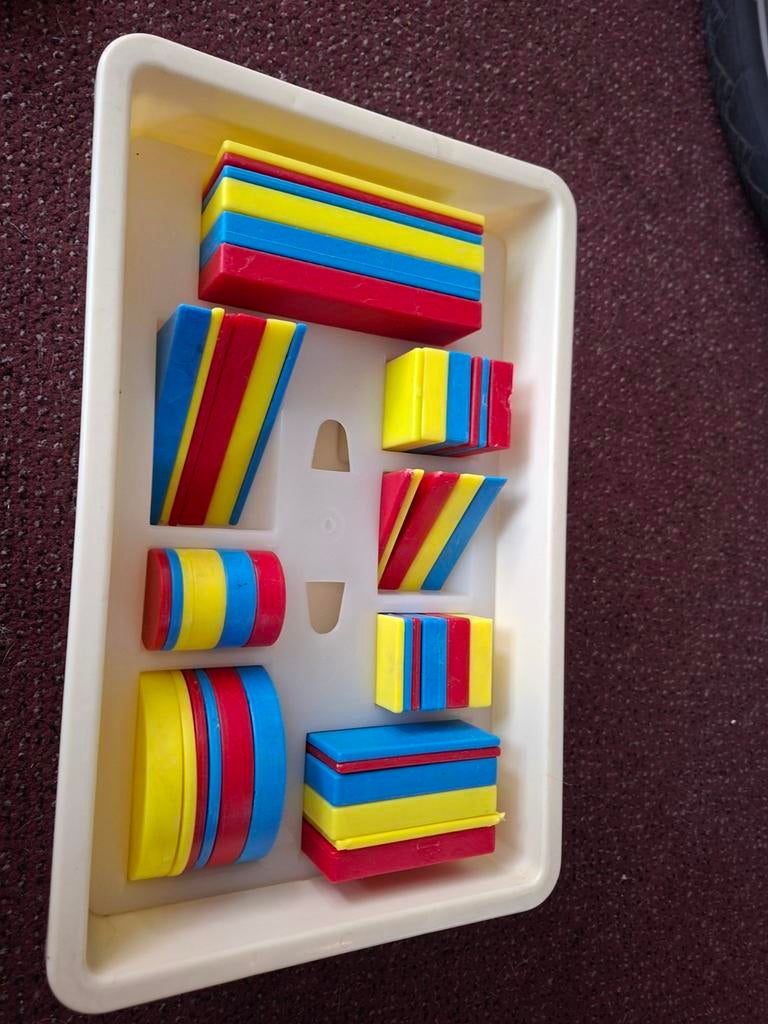 Ascobloc bouwstenen in opbergbak, Kinderen en Baby's, Speelgoed | Bouwstenen, Ophalen of Verzenden