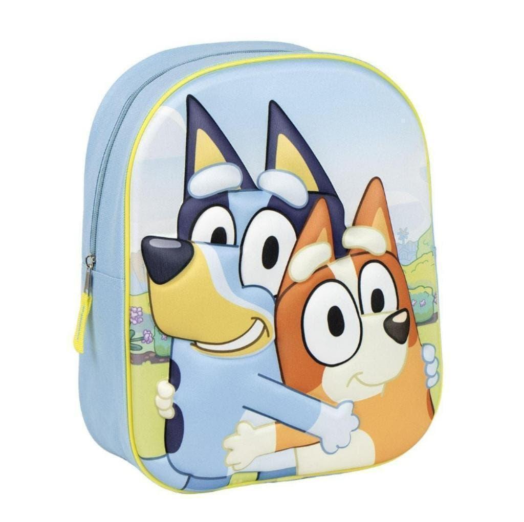Bluey 3D Rugzak - 31 cm - Bluey en Bingo Schooltas / Rugtas, Overige merken, 25 tot 40 cm, Nieuw, Ophalen of Verzenden