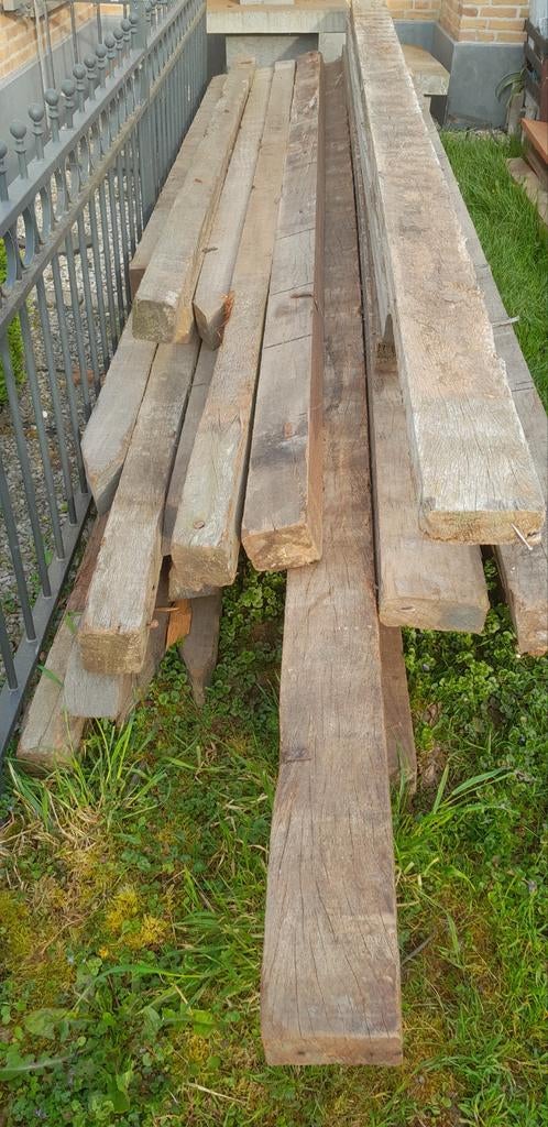 Hardhouten palen en balken     3 meter, Ophalen of Verzenden, 250 cm of meer, Palen
