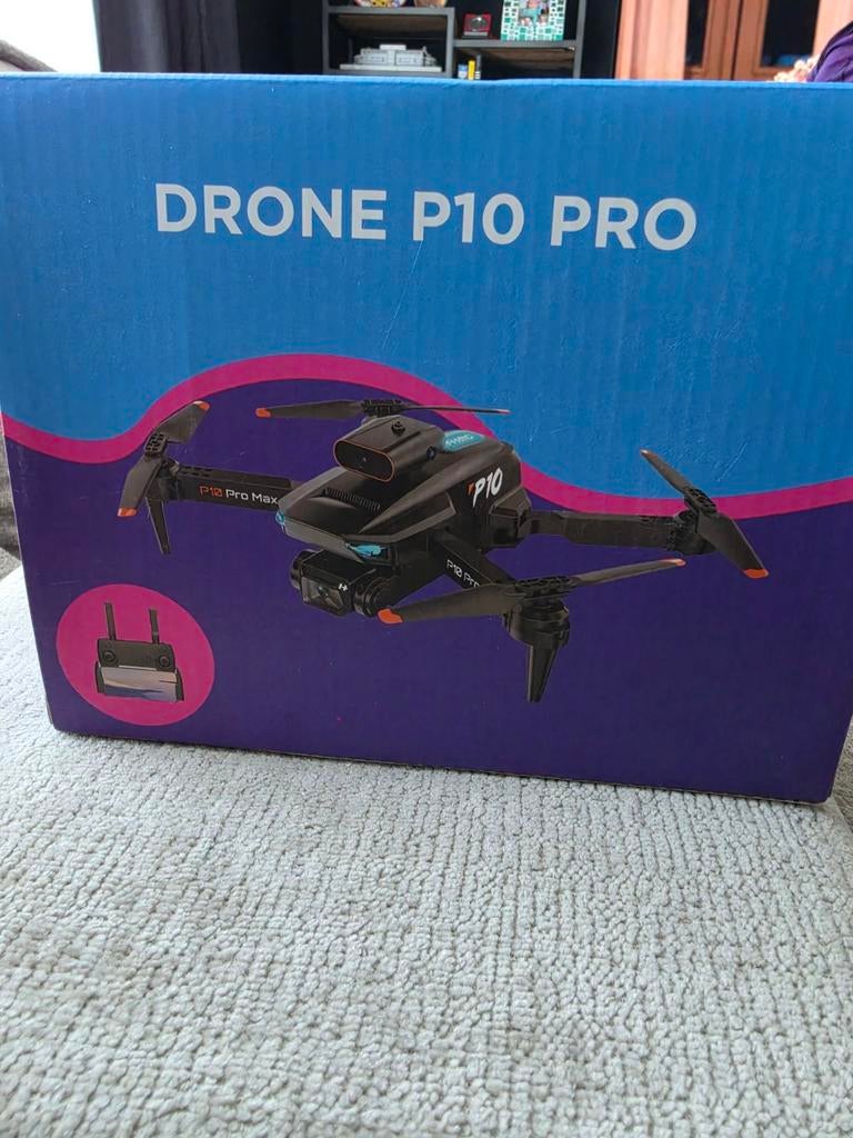 Drone P10 Pro - Nieuw in doos, Audio, Tv en Foto, Drones, Nieuw, Cameradrone, Standaard kwaliteit, Overige merken, 250 tot 900 gram