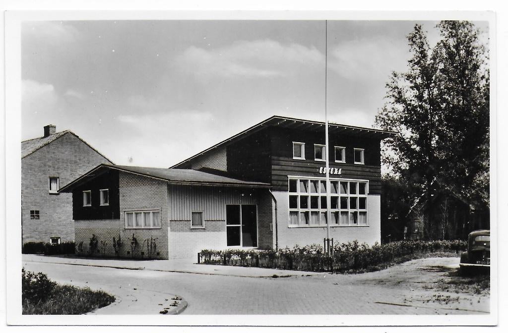 Krimpen a/d Lek Verenigingsgebouw Ansichtkaart ( B6945 }, Ophalen of Verzenden, 1960 tot 1980, Noord-Brabant