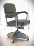 Vintage desk chair by American company Mc Dowell Craig, Ophalen, Gebruikt, Grijs, Bureaustoel